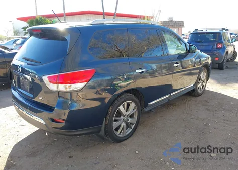 2013 Nissan Pathfinder Sl z USA, uszkodzony, nr VIN 5N1AR2MN3DC647391